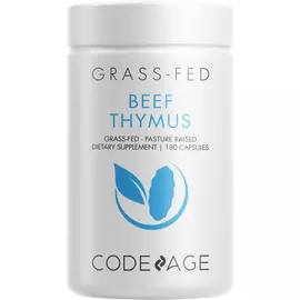 CodeAge Beef Thymus / Тімус яловичини трав'яної відгодівлі 180 капсул від магазину біодобавок nutrido.shop