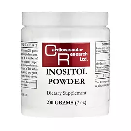 Cardiovascular Research Inositol Powder / Міо-інозитол для підтримки здоров'я яєчників порошок 200 г від магазину біодобавок nutrido.shop