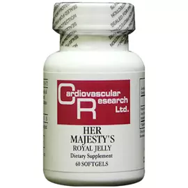 Cardiovascular Research Her Majestys Royal Jelly / Маточное молочко 60 капсул від магазину біодобавок nutrido.shop