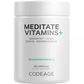 CodeAge Meditate / Формула для преодоления ежедневного стресса 60 капсул в магазине биодобавок nutrido.shop