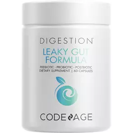 CodeAge Leaky Gut Formula / Комплексная добавка для лечения протекающего кишечника 60 капсул в магазине биодобавок nutrido.shop