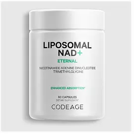 CodeAge Liposomal NAD+ / Липосомальный НАД+ поддержка выработки клеточной энергии 60 капсул в магазине биодобавок nutrido.shop