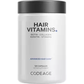 CodeAge Hair Vitamins / Витамины для волос 120 капсул в магазине биодобавок nutrido.shop