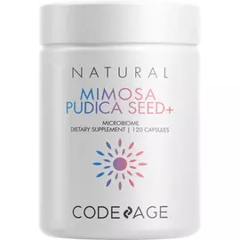 CodeAge Mimosa Pudica Seed / Семена мимозы Антипаразитарный комплекс 120 капсул в магазине биодобавок nutrido.shop