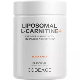 CodeAge Liposomal L-Carnitine / Ліпосомальний L-карнітин 90 капсул від магазину біодобавок nutrido.shop