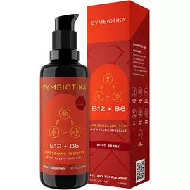 Cymbiotika Liposomal Vitamin B12 + B6 / Вітамін Б12 + Б6 ліпосомальний 60 мл від магазину біодобавок nutrido.shop