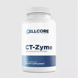 CellCore CT-Zyme / Суміш 11 травних ферментів 120 капсул від магазину біодобавок nutrido.shop