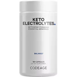 CodeAge Keto Electrolytes / Кето електроліти без цукру та вуглеводів 180 капсул від магазину біодобавок nutrido.shop