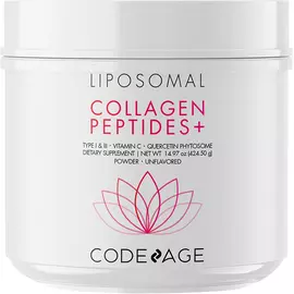 CodeAge Liposomal Collagen Peptides+ / Ліпосомальні пептиди колагену типу I та III 424,5 г від магазину біодобавок nutrido.shop