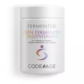 CodeAge Teen Fermented Multivitamin /  Мультивитамины для подростков 12-18 лет 60 капсул в магазине биодобавок nutrido.shop