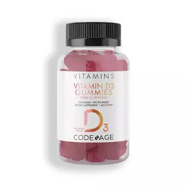 CodeAge Vitamin D3 Gummies / Витамин Д3 2500 МЕ жевательный 60 шт в магазине биодобавок nutrido.shop