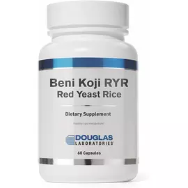 Douglas Laboratories Beni Koji Red Yeast Rice / Червоний дріжджовий рис здоровий метаболізм ліпідів 60 капсул від магазину біодобавок nutrido.shop