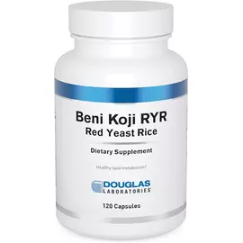 Douglas Laboratories Beni Koji Red Yeast Rice / Червоний дріжджовий рис здоровий метаболізм ліпідів 120 капсул від магазину біодобавок nutrido.shop