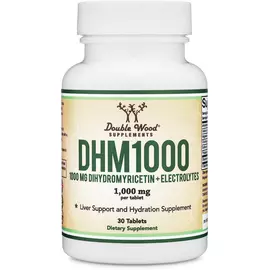 Double Wood Dihydromyricetin (DHM) / Дигідромирицетин для зниження рівня алкогольної інтоксикації 30 таблеток від магазину біодобавок nutrido.shop