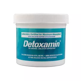 Detoxamin glutathione support 500 MG / Свічки з глутатионом 500мг 30 шт від магазину біодобавок nutrido.shop