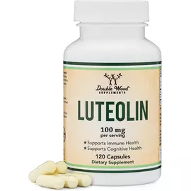 Double Wood Luteolin / Лютеолін 50 мг 120 капсул від магазину біодобавок nutrido.shop