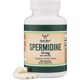 Double Wood Spermidine / Спермідін 5 мг 120 капсул від магазину біодобавок nutrido.shop