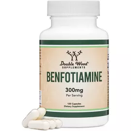Double Wood Benfotiamine / Бенфотіамін 150 мг 120 капсул від магазину біодобавок nutrido.shop