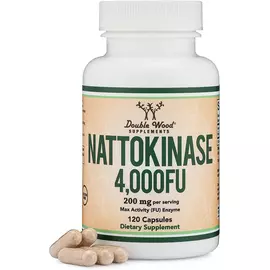 Double Wood Nattokinase / Наттокіназа для здоров'я серцево-судинної системи 120 капсул від магазину біодобавок nutrido.shop