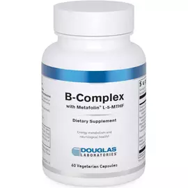 Douglas Laboratories B-Complex w/ Metafolin / B-комплекс із метафоліном 60 капсул від магазину біодобавок nutrido.shop