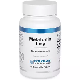 Douglas Laboratories Melatonin 1 mg / Мелатонин 1 мг 60 таблеток в магазине биодобавок nutrido.shop