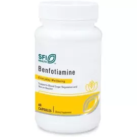 Klaire Benfotiamine / Бенфотиамин Витамин Б1 60 капс в магазине биодобавок nutrido.shop