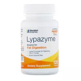 Houston Enzymes Lypazyme / ліпази ензими 120 капсул від магазину біодобавок nutrido.shop