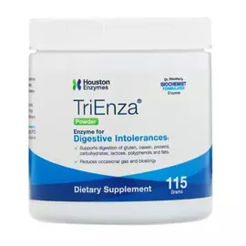Houston Enzymes TriEnza / Триенза порошок энзимы 115гр в магазине биодобавок nutrido.shop