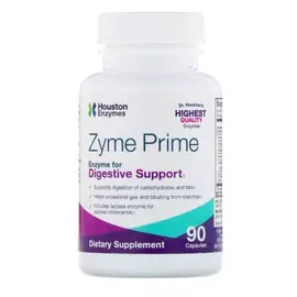 Houston Enzymes Zyme Prime / Займ прайм энзимы 90 Capsules в магазине биодобавок nutrido.shop