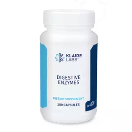 Klaire Digestive Enzymes / Травні энзимы 180 капсул від магазину біодобавок nutrido.shop