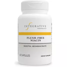 Integrative Therapeutics Flush-Free Niacin / Ніацин без почервоніння шкіри Б3 60 капсул від магазину біодобавок nutrido.shop