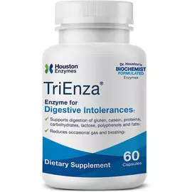 Houston Enzymes TriEnza / Тріенза ензими 60 капсул від магазину біодобавок nutrido.shop
