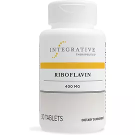 Integrative Therapeutics Riboflavin / Вітамін Б2 Рибофлавін 400 мг 30 таблеток від магазину біодобавок nutrido.shop