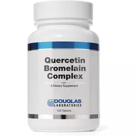 Douglas Quercetin Bromelain Complex / Комплекс Кверцетин і Бромелаїн 100 таблеток від магазину біодобавок nutrido.shop
