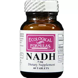 Ecological Formulas NADH / НАДН біоактивна форма Б3 5 мг 60 таблеток від магазину біодобавок nutrido.shop