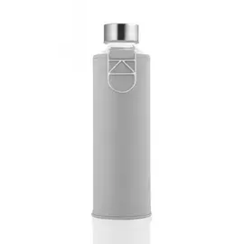 Equa Grey Dove Glass Bottle 750 ml / Бутылка для воды стекло Серый голубь 750 мл в магазине биодобавок nutrido.shop