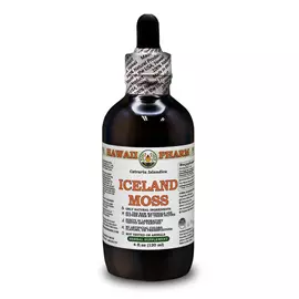 Hawaii Pharm Iceland Moss Alcohol-FREE / Цетрарія Ісландська (Ісландський мох) без спирту 120 мл від магазину біодобавок nutrido.shop