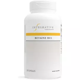 Integrative Therapeutics Betaine HCl / Бетаїн HCI підтримка здорової кислотності шлунка 250 капсул від магазину біодобавок nutrido.shop