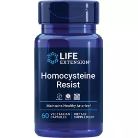 Life Extension Homocysteine Resist / Підтримка здорового рівня гомоцистеїну 60 капсул від магазину біодобавок nutrido.shop