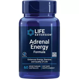 Life Extension Adrenal Energy Formula / Формула енергії надниркових залоз 60 капсул від магазину біодобавок nutrido.shop