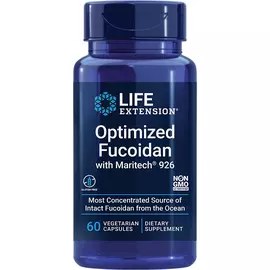 Life Extension Optimized Fucoidan with Maritech / Оптимізований фукоїдан з Maritech 60 капсул від магазину біодобавок nutrido.shop