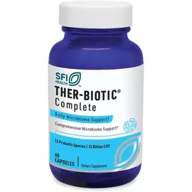 Klaire Ther-Biotic Complete Probiotic / Комплексный пробиотик 60 капсул в магазине биодобавок nutrido.shop