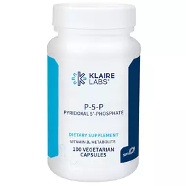 Klaire Pyridoxal 5'-Phosphate / Витамин Б6 Пиридоксаль-5-фосфат 100 капс в магазине биодобавок nutrido.shop