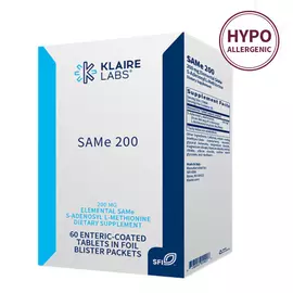 Klaire SAMe 200 60 таблеток від магазину біодобавок nutrido.shop