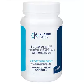 Klaire P-5-P Plus™ (Pyridoxal 5'-Phosphate with Magnesium) / P-5-P с магнием 100 капс в магазине биодобавок nutrido.shop