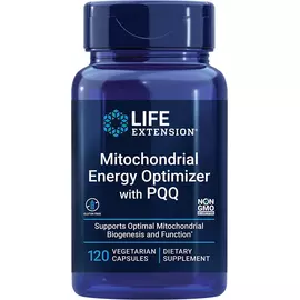 Life Extension Mitochondrial Energy Optimizer with PQQ / Оптимізатор енергії з PQQ 120 капсул від магазину біодобавок nutrido.shop