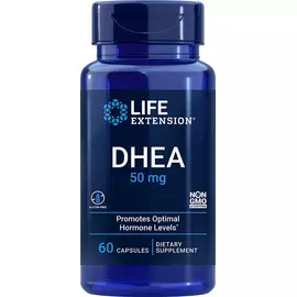 Life Extension DHEA / ДГЕА підтримка при втомі та гормональному виснаженні 50 мг 60 капсул від магазину біодобавок nutrido.shop