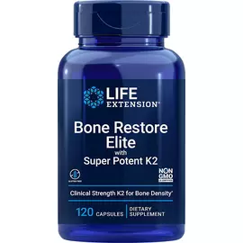 Life Extension Bone Restore Elite / Здоров'я кісток і зубів 120 капсул від магазину біодобавок nutrido.shop