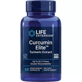 Life Extension Curcumin Elite Turmeric Extract / Биодоступный куркумин 60 капсул в магазине биодобавок nutrido.shop