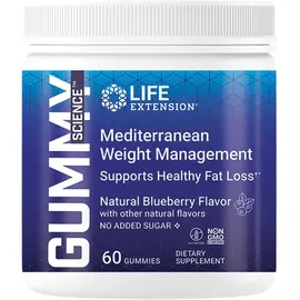 Life Extension Mediterranean Weight Management / Жевательные конфеты для похудения 60 шт в магазине биодобавок nutrido.shop